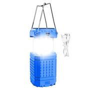 Gungtj Lampe de camping pliable - Lampe torche LED solaire USB - pour barbecue, réparation de voiture, randonnée, pêche, escalade, cour, jardin, terrasse