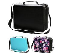 Gungtj Large Pencil Case, Big Pencil Case, Pencil Case with Compartments, Art Supply Organizer, School Supply Container, Makeup Brush Holder, Gel Pen Storage Case, Craft Box for Artists