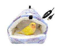 Gungtj Lit pour Oiseaux - Abri Chauffant USB à température contrôlée, nichoir d'hiver Confortable avec Conception en hamac, matériau Robuste, idéal pour la Ponte et l'élevage des Jeunes, pinsons, per