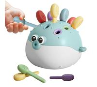 Gungtj Matching Game, Educational Recognition Toys, 5.51x5.31x4.92 inches Fun Color Sorting Activity, Cute Shape Design, Preschool Matching Toy for Kids Ages 1-3 Boys Girls Teachers and Boxed Set