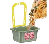 Gungtj Panier de Vidage d'Évier | Grille de Drainage Alimentaire pour Fruits et Légumes Montée sur Robinet | Récipient Multiusage pour Riz Fruits Viande Savon dans Appartement et Salle de Bains