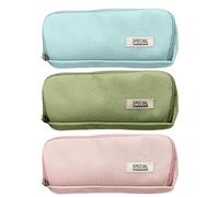 Gungtj Pencil Case with Compartments, Special Stationery Organizer Bag for Students, School Supplies Pouch Bag, 8.66x1.97x3.54 inches Good for Organizing Pens, Pencils, and Other School