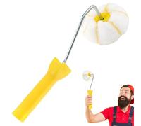 Gungtj Rouleau à peinture d'angle, outil de rouleau d'angle pour cloisons sèches | Outil de peinture d'angle de rouleau de coin de cloison sèche,Brosse à rouleau d'angle en émail, outil de