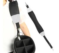 Gungtj Sangles de rechange pour sac de golf, sangle de transport pour sac de golf, bandoulière rembourrée simple, transport confortable, sangles réglables