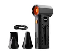 Gungtj Souffleuse à neige de voiture - 130 000 tr/min | Petite souffleuse à neige de voiture - Pour l'hiver, la maison, le bureau, le camion, le SUV, le pare-brise, le nettoyage de PC, le clavier