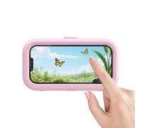 Gungtj Support de téléphone portable de salle de bain pour smartphones - Support rotatif à 360 ° - Support de douche tactile pour écran tactile - Pour baignoire, cuisine, salle de sport, voyage, côté