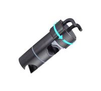 Gungtj Support de Tête de Douche - Support Réglable pour Barre Coulissante - Rotatif 360 Degrés pour Salle de Bain Adapté Seniors Hôtel Handicap Salle de Sport