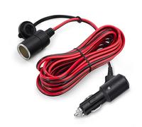 GUNGY 5M Rallonge Allume Cigare 12 V/24 V Prise Allume Cigare avec Interrupteur 16 AWG Câble D'extension Chargeur de Voiture avec Fusible 15A pour Voiture Camion Bateau