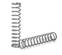 GUNGY Ressort de Compression 100mm Ressorts Compression en Acier Inoxydable Diamètre du Fil 2,2mm Diamètre intérieur 16mm Force du ressort 10,5KG 4 Pièces