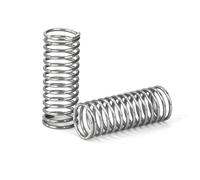 GUNGY Ressort de Compression 20mm Ressorts Compression en Acier Inoxydable Diamètre du Fil 0,7mm Diamètre Extérieur 8mm Force du ressort 0,45KG 10 Pièces