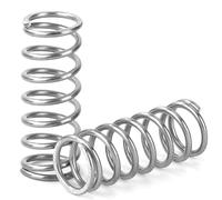 GUNGY Ressort de Compression 25mm Ressorts Compression en Acier Inoxydable Diamètre du Fil 1,1mm Diamètre Extérieur 10mm Force du ressort 2,6KG 10 Pièces