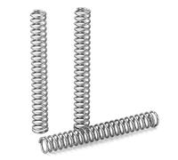GUNGY Ressort de Compression 30mm Ressorts Compression en Acier Inoxydable Diamètre du Fil 0,55mm Diamètre Extérieur 4mm Force du ressort 1,2kg 20 Pièces