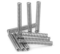 GUNGY Ressort de Compression 30mm Ressorts Compression en Acier Inoxydable Diamètre du Fil 0,65mm Diamètre Extérieur 4mm Force du ressort 2,1KG 20Pièces