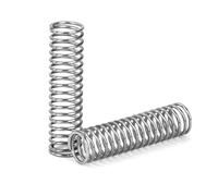 GUNGY Ressort de Compression 30mm Ressorts Compression en Acier Inoxydable Diamètre du Fil 0,75mm Diamètre Extérieur 8mm Force du ressort 0,67KG 10 Pièces
