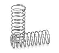 GUNGY Ressort de Compression 30mm Ressorts Compression en Acier Inoxydable Diamètre du Fil 0,8mm Diamètre Extérieur 12mm Force du ressort 0,67KG 10 Pièces
