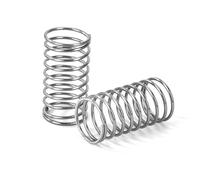 GUNGY Ressort de Compression 30mm Ressorts Compression en Acier Inoxydable Diamètre du Fil 1,1mm Diamètre Extérieur 16mm Force du ressort 0,67KG 4 Pièces