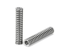 GUNGY Ressort de Compression 30mm Ressorts Compression en Acier Inoxydable Diamètre du Fil 1,2mm Diamètre Extérieur 6mm Force du ressort 6KG 20 Pièces
