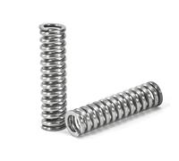 GUNGY Ressort de Compression 30mm Ressorts Compression en Acier Inoxydable Diamètre du Fil 1,4mm Diamètre Extérieur 8mm Force du ressort 7,5KG 10 Pièces