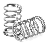 GUNGY Ressort de Compression 30mm Ressorts Compression en Acier Inoxydable Diamètre du Fil 1,7mm Diamètre Extérieur 20mm Force du ressort 3,6KG 4 Pièces