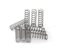 GUNGY Ressort de Compression 30mm Ressorts Compression en Acier Inoxydable Diamètre du Fil 1mm Diamètre intérieur 6mm Force du ressort 3,15KG 20 Pièces