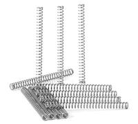 GUNGY Ressort de Compression 35mm Ressorts Compression en Acier Inoxydable Diamètre du Fil 0,45mm Diamètre Extérieur 3mm Force du ressort 1,4KG 20 Pièces