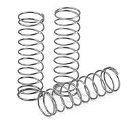 GUNGY Ressort de Compression 40mm Ressorts Compression en Acier Inoxydable Diamètre du Fil 0,7mm Diamètre Extérieur 12mm Force du ressort 0,6KG 10 Pièces