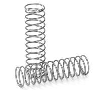 GUNGY Ressort de Compression 45mm Ressorts Compression en Acier Inoxydable Diamètre du Fil 0,9mm Diamètre Extérieur 13mm Force du ressort 0,81KG 10 Pièces