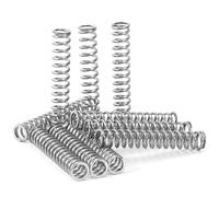 GUNGY Ressort de Compression 45mm Ressorts Compression en Acier Inoxydable Diamètre du Fil 1,1mm Diamètre Extérieur 8mm Force du ressort 4,7KG 10 Pièces