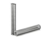 GUNGY Ressort de Compression 45mm Ressorts Compression en Acier Inoxydable Diamètre du Fil 1,1mm Diamètre Extérieur 8mm Force du ressort 3,6KG 10 Pièces