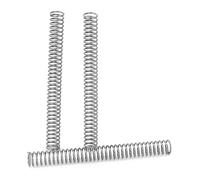 GUNGY Ressort de Compression 50mm Ressorts Compression en Acier Inoxydable Diamètre du Fil 0,55mm Diamètre Extérieur 5mm Force du ressort 0,9KG 20 Pièces