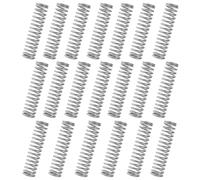 GUNGY Ressort de Compression 50mm Ressorts Compression en Acier Inoxydable Diamètre du Fil 1,2mm Diamètre Extérieur 12mm Force du ressort 2KG 20 Pièces