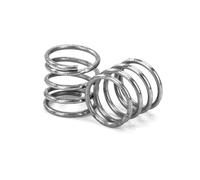 GUNGY Ressort de Compression 5mm Ressorts Compression en Acier Inoxydable Diamètre du Fil 0,45mm Diamètre Extérieur 5mm Force du ressort 0,3KG 20 Pièces