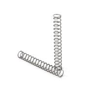 GUNGY Ressort de Compression 60mm Ressorts Compression en Acier Inoxydable Diamètre du Fil 0,9mm Diamètre intérieur 6mm Force du ressort 2,4KG 20 Pièces