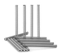 GUNGY Ressort de Compression 70mm Ressorts Compression en Acier Inoxydable Diamètre du Fil 1,2mm Diamètre Extérieur 6mm Force du ressort 9KG 20 Pièces