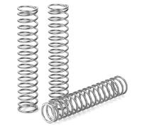 GUNGY Ressort de Compression 80mm Ressorts Compression en Acier Inoxydable Diamètre du Fil 1,5mm Diamètre Extérieur 16mm Force du ressort 3,2KG 4 Pièces