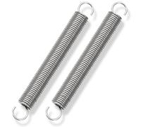 GUNGY Ressort de Traction 150mm Ressorts de Tension avec Crochets Ressorts en Acier Inoxydable Diamètre du Fil 2mm Diamètre Extérieur 16mm Force 8,8KG 2 Pièces