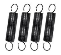 GUNGY Ressort de Traction 20mm Ressorts de Tension avec Crochets à 90 Degrés Ressorts en Fil de piano Diamètre du Fil 0,4mm Diamètre Extérieur 4mm Force 0,3kg 20 Pièces