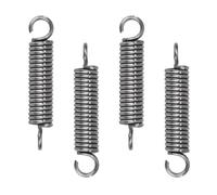GUNGY Ressort de Traction 30mm Ressorts de Tension avec Crochets à 90 Degrés Ressorts en Acier Inoxydable Diamètre du Fil 1,0 mm Diamètre Extérieur 6mm Force 3,4KG 20 Pièces
