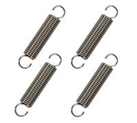 GUNGY Ressort de Traction 50mm Ressorts de Tension avec Crochets Ressorts en Acier Inoxydable Diamètre du Fil 1,2mm Diamètre Extérieur 10mm Force 3,16KG 4 Pièces
