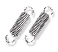 GUNGY Ressort de Traction 60mm Ressorts de Tension avec Crochets Ressorts en Acier Inoxydable Diamètre du Fil 2,2mm Diamètre Extérieur 15mm Force 11,8KG 2 Pièces