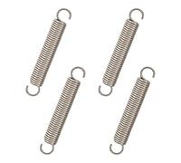GUNGY Ressort de Traction 70mm Ressorts de Tension avec Crochets Ressorts en Acier Inoxydable Diamètre du Fil 1,6mm Diamètre Extérieur 10mm Force 8KG 4 Pièces