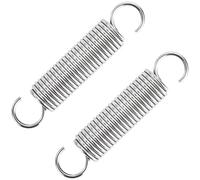 GUNGY Ressort de Traction 75mm Ressorts de Tension avec Crochets Ressorts en Acier Inoxydable Diamètre du Fil 1,9 mm Diamètre Extérieur 16mm Force 7,20KG 2 Pièces