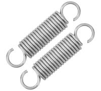 GUNGY Ressort de Traction 75mm Ressorts de Tension avec Crochets Ressorts en Acier Inoxydable Diamètre du Fil 2,5mm Diamètre Extérieur 18mm Force 17,9kg 2 Pièces