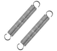 GUNGY Ressort de Traction 80mm Ressorts de Tension avec Crochets Ressorts en Acier Inoxydable Diamètre du Fil 1,5mm Diamètre Extérieur 12mm Force 6KG 2 Pièces