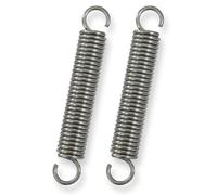 GUNGY Ressort de Traction 90mm Ressorts de Tension avec Crochets Ressorts en Acier Inoxydable Diamètre du Fil 2,2mm Diamètre Extérieur 15mm Force 11,8KG 2 Pièces