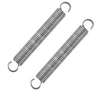 GUNGY Ressort de Traction 90mm Ressorts de Tension avec Crochets Ressorts en Acier Inoxydable Diamètre du Fil 1,5mm Diamètre Extérieur 12mm Force 6KG 2 Pièces