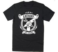 Guniangjia Anthony- The Man, The Myth, The Legend Mens Women T Shirt 100% Cotton Idea Black M