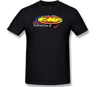 Guniangjia FMF Logo T Shirt 2021 Summer New Classic-Fit Short Sleeves Novelty Cotton Shirt Mens Size Black M