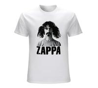 Guniangjia Frank Zappa Men T-Shirt White XL