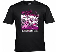 Guniangjia Half Man Half Biscuit - Back Again in The DHSS - White Yellow Black Red Men'shi vis t Shirts 100% Cotton Black M